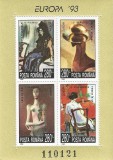 |Romania, bloc, Europa CEPT, 1993, MNH
