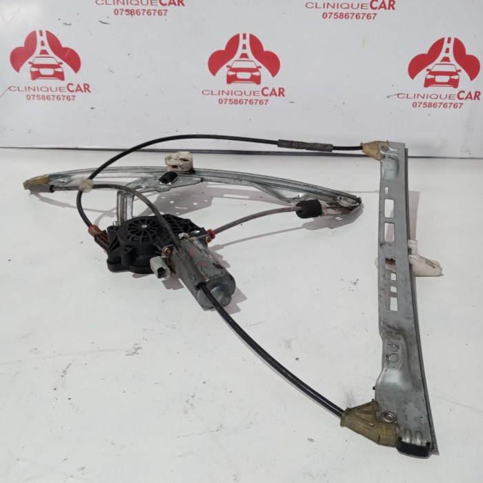 Ansamblu motoras macara dreapta fata Citroen Peugeot