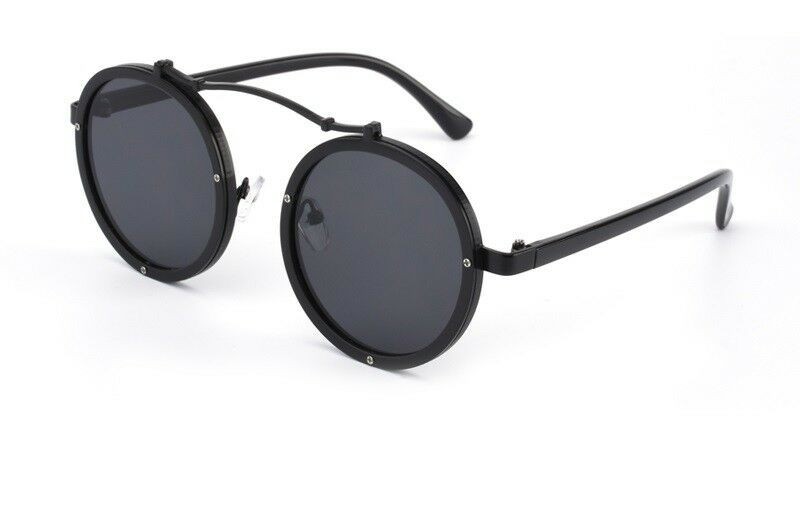 Ochelari De Soare Unisex Retro / Steampunk Style Cu Lentile Rotunde - Model  1, Sport, Metal | Okazii.ro