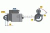 Starter MINI MINI Cabriolet (R52) (2004 - 2007) BOSCH 0 986 018 840