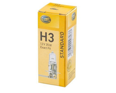 Bec Halogen H3 Hella Standard, 12V, 35W foto