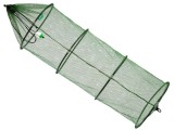 Juvelnic Pescuit Zfish Keepnet R-Mash, Small, Green, 100x40cm, Plasa 8x6mm, Apa Dulce/Sarata, Ancorare cu Flotor