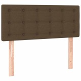 Cumpara ieftin Tablie de pat, maro inchis, 100x5x78/88 cm, textil