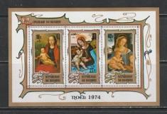 Burundi 1974 - Craciun M/S 1v MNH