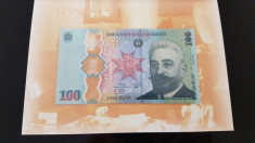 Bancnota 100 lei 2019 Desavarsirea Marii Uniri I I C. Bratianu Transport Gratuit foto