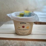 Cutie cu ceara parfumata Golden Opulence 150g, Handmade, Oem