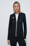 Adidas Performance hanorac de antrenament Entrada 22 femei, culoarea negru, uni H57525