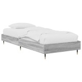 vidaXL Cadru de pat Sonoma gri 80 x 200 cm Lemn prelucrat 8009051