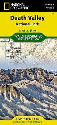 Map-Death Valley Natl Park foto