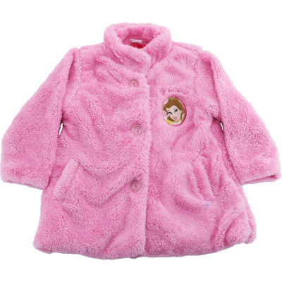 Jacheta roz fleece pentru fetite, Princess Disney foto