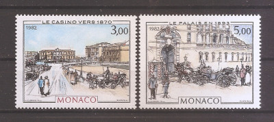 Monaco 1982 - Monaco &amp;icirc;n Belle Epoque - Tablouri de Hubert Clerissi, MNH foto