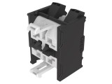 Element de contact EAO 22mm 04, 2 pini NC, cod 704.907.4-1 pentru placa frontală