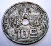 2.169 BELGIA 10 CENTIMES 1939 BELGIE-BELGIQUE, Europa