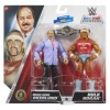 WWE Main Event Set 2 figurine articulate Hulk Hogan &amp; Mean Gene Okerlund 15 cm, Mattel