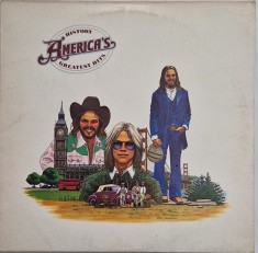 America - History &middot; America's Greatest Hits _ VG+/ VG+ vinil, LP, disc muzica pop rock _ Warner, germania