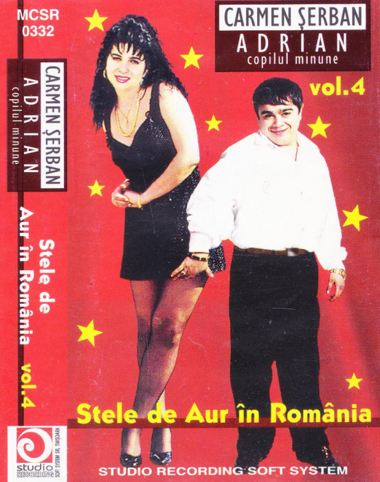 Caseta audio: Carmen Șerban si Adrian Copilul Minune - Stele de aur
