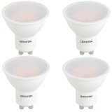 Cumpara ieftin Set 4 Spoturi Led GU10, 6W, 220V lumina calda DLF 3060