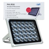 Reflector cu LED-uri infrarosu PNI IR30 pentru camere si sisteme CCTV, 30 leduri IR, distanta 80m, IP66