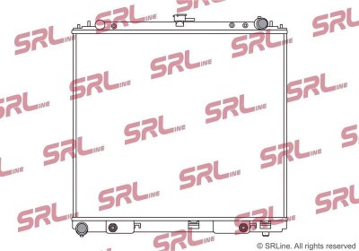 Radiator Nissan Navara 05-16, Pathfinder 04-, motor: 4.0 V6, 688x600x32, SRLine, Aluminiu/ Plastic brazat, 21460EB80A foto