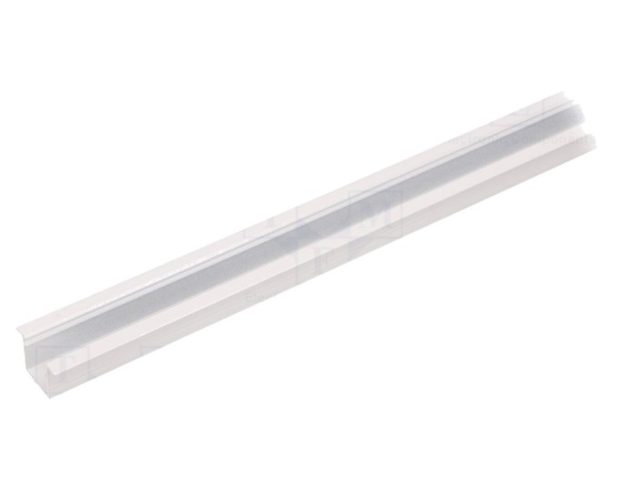 Profil LED &icirc;ncastrat alb 2m