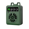 Dispozitiv Anti-Latrat Caini, Plastic, Verde, 9x5x12.5 cm, Femela/Mascul, Calmare Latrat, Oem
