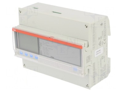 Contor Digital 3-Fazat LCD pentru Șină DIN foto