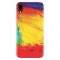 Husa silicon pentru Apple Iphone XR, Colorful Dry Paint Strokes Texture