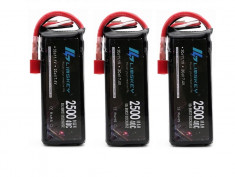 Baterie drona LiPo 7.4v 2500mAh pentru drone Syma X8C X8W X8G X8 RC Banana plug foto