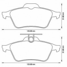 Placute frana Renault Laguna 2 Espace 4 Megane 2 VelSatis Nissan Primera Kft Auto