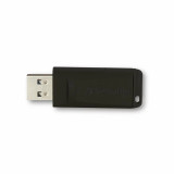 Memorie USB 2.0 128GB SLIDER negru 49328, 128 GB, Verbatim