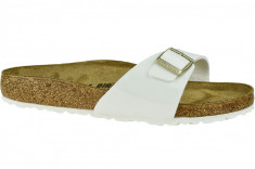 Papuci flip-flop Birkenstock Madrid BF 1005309 alb foto