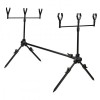 Rodpod Pescuit Sert Fastcarp, 3 Posturi, Aluminiu, Suporti Inclusi, 60-110cm