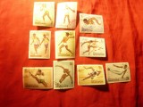 Serie Burundi 1964 - Olimpiada Tokio , 10 valori stampilate, Stampilat