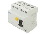 &Icirc;ntrerupător diferenţial RCD 25A, 30mA, 4 poli, EATON ELECTRIC