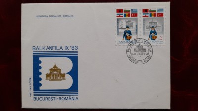 1983-Lp1088-Balkanfila 1983- FDC foto