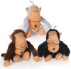 Maimuță Jucărie Plus, 36 cm - Animale de Pluș pentru Copii și C&acirc;ini