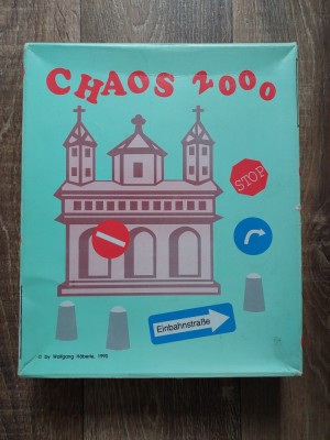 (T) Joc de societate Chaos 2000 &amp;ndash; Wolfgang H&amp;auml;berle (1990, ediție germană), board game tip Monopoly foto
