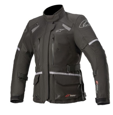 Geaca touring dame moto Alpinestars Stella Andes V3 Drystar negru/gri inchis, marime L foto