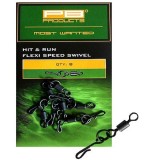 HIT AND RUN FLEXI SPEED SWIVEL - VARTEJ CU AGRAFA RAPIDA