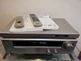 Linie model KENWOOD amplificator KRF-V5090/cd-dvd player DVF3200 - Ca Noua/telecomenzi/carti
