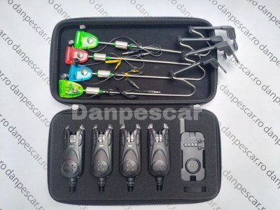 Set 4 Avertizori cu Statie Wind Blade D2-W SI 4 Swingere MKM2 foto