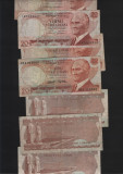 Turcia 20 lire lira 1970(1974) F-VF pret pe bucata