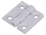 Balamă ELESA+GANTER Aluminiu-Zinc Argintie 40x40mm Bolt Oțel Inoxidabil