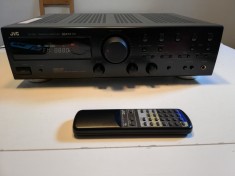 Amplificator Stereo JVC model RX - 230 RBK cu telecomanda - made in Malaysia/Impecabil