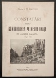 rara 6 Aprilie 1941 S&Acirc;RBII bombardeaza ROM&Acirc;NIA. CONSTATARI din BOMBARDAREA PRIMELOR ORASE de AVIATIA INAMICA Apararea Antiaeriana "ALA" ilustrata WW2