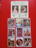 PARAGUAY, PICTURI - COLIȚĂ + SERIE COMPLETĂ MNH