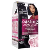Vopsea de par semi-permanenta fara amoniac Casting Creme Gloss 210 Negru Albastrui, 180ml, L&#039;Oreal Paris