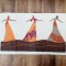 ** Covor tesut, bumbac, cu 3 femei imprimate, 52x87cm, nou