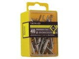 Diblu aluminiu 4,8mm x 16mm, set 40 buc.