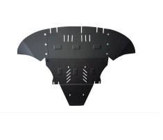 Scut motor metalic - laterale incluse Audi A6 C6 2004-2011